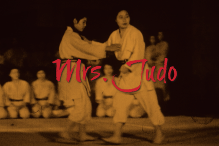 Screen shot from Mrs. Judo documentary.