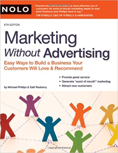 Cover of Marketing Without Advertising